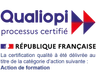 Qualiopi, processus certifié. La certification qualité a été délivrée au titre de la catégorie d'action suivante : action de formation.